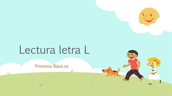 Practica de lectura letra L