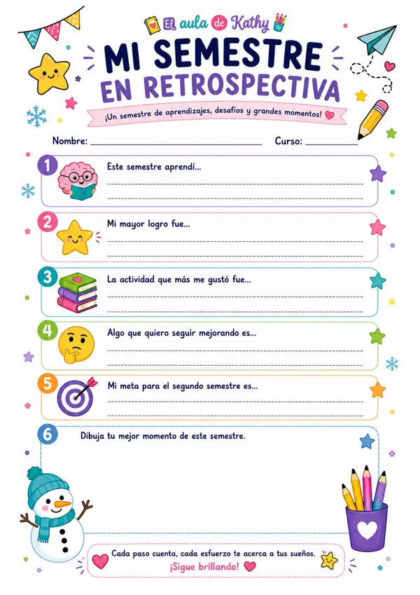 MI SEMESTRE EN RETROSPECTIVA + MIS RECUERDOS DEL SEMESTRE 🌟