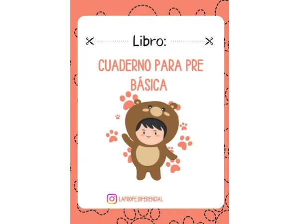 Cuadernillo Pre básica