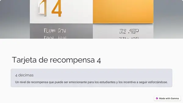 Tarjetas de recompensas con DÉCIMAS para MOTIVAR a tus estudiantes - EDITABLE