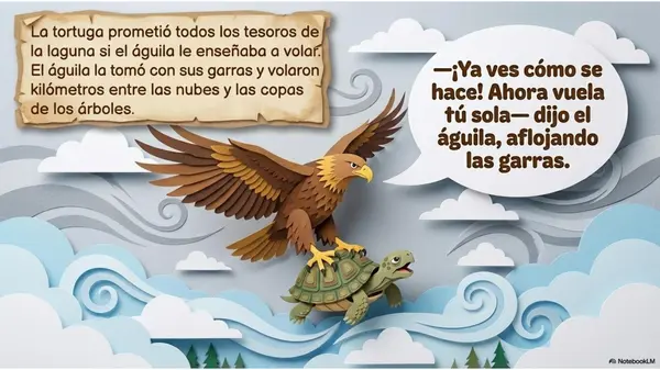 La tortuga y el Águila - Fábula - 2° - 3° Básico