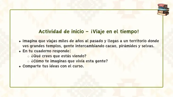 Civilizaciones Maya y Azteca
