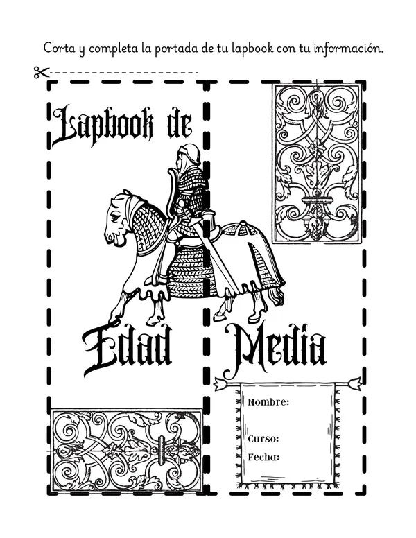 Edad Media – 8° básico – Lapbook – Unidad 0