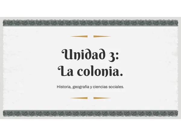 La colonia