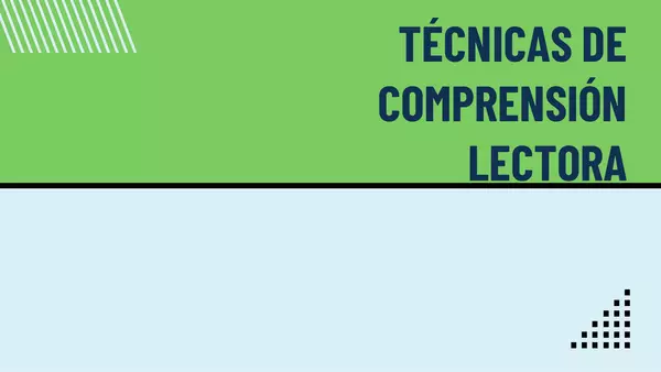 Técnicas de comprensión lectora