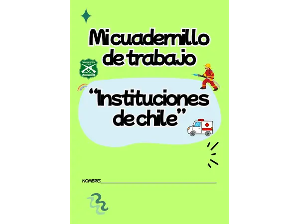 Cuadernillo de trabajo instituciones chilenas