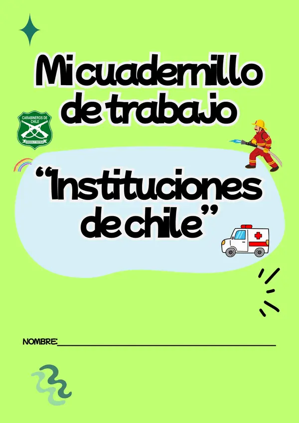 Cuadernillo de trabajo instituciones chilenas