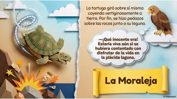 La tortuga y el Águila - Fábula - 2° - 3° Básico