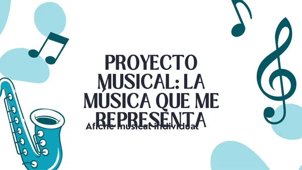  Música: Creación de un afiche de un cantante o banda