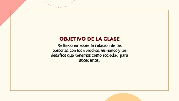 Los Derechos Humanos | Educación Ciudadana 3°