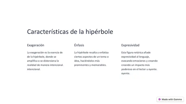 Hipérbole - Figura literaria