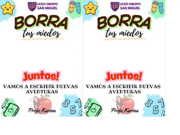 ✨ Recuerdo primer día de clases ✨