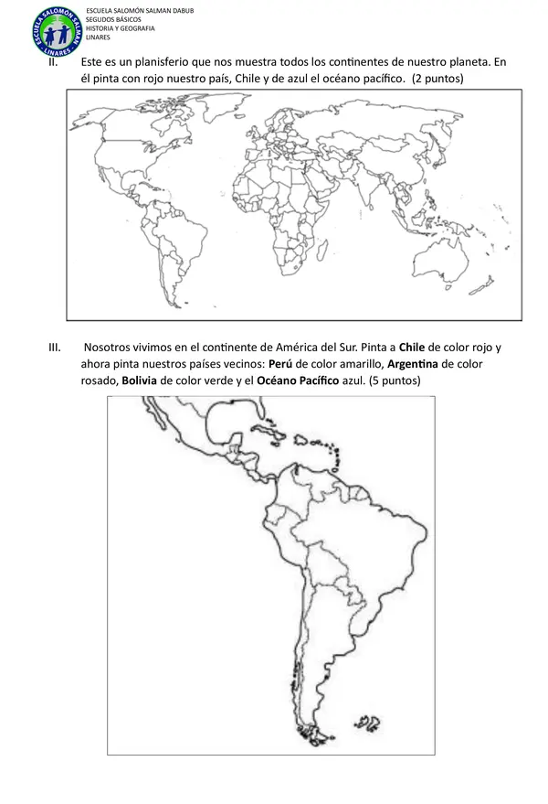 Evaluación historia