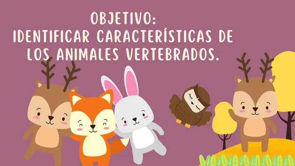 ANIMALES VERTEBRADOS (segundo básico)