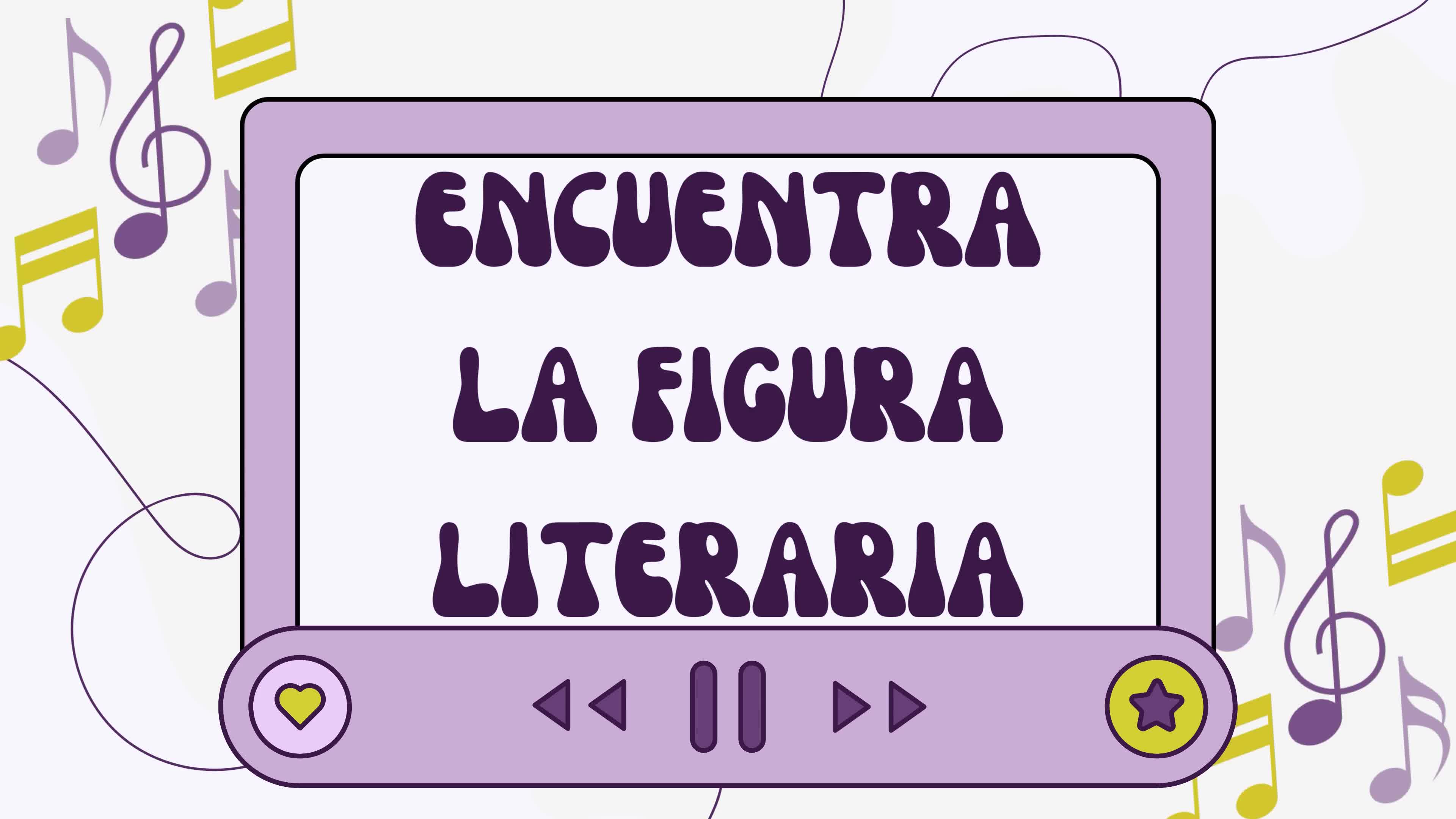 Figuras literarias en canciones 8°básico y 1° medio