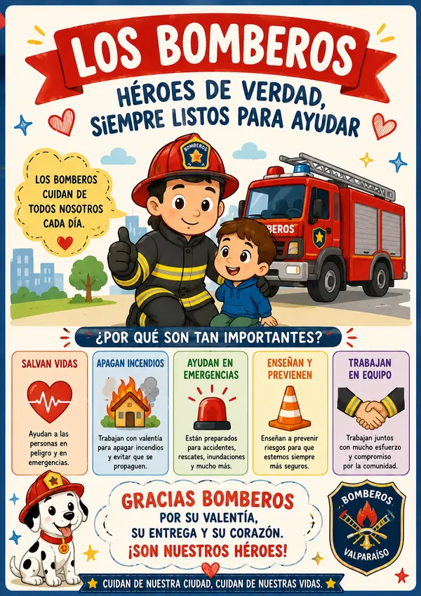 Importancia y Funciones de los Bomberos 