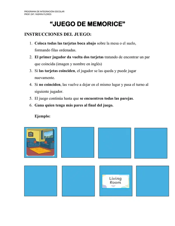 "LA CASA" EN INGLES