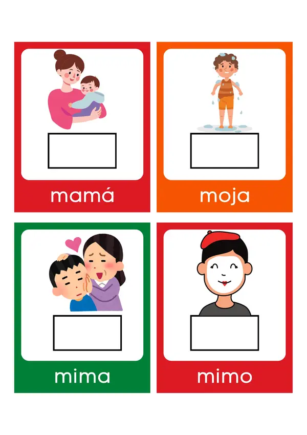 Matte lección ojo-mamá-mano