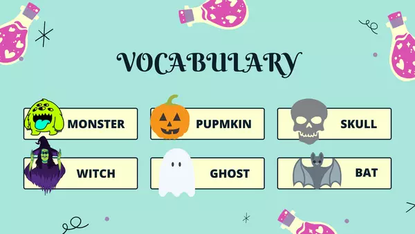 Halloween Vocabulary