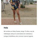 Hilary Suárez - @hcarolinasuarez