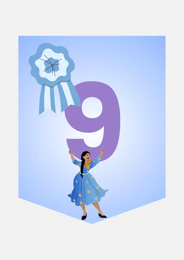 Banderines 9 de Julio