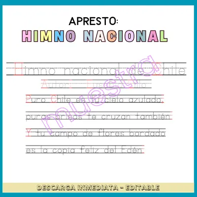 Apresto - Himno Nacional de Chile.
