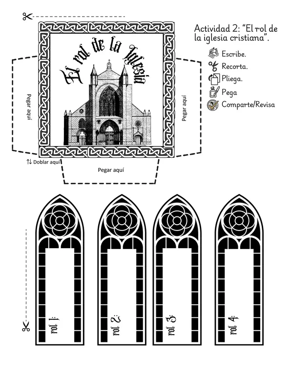 Edad Media – 8° básico – Lapbook – Unidad 0