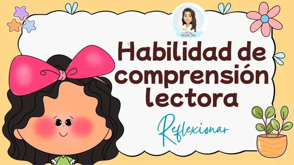 Reflexionar (habilidad de comprensión lectora)