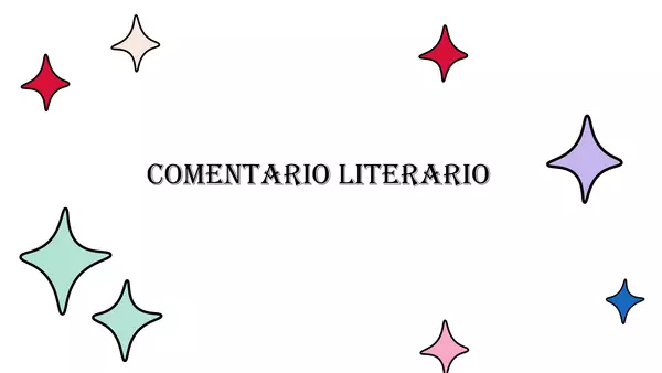 Comentario literario- taller de literatura 4 medios. 