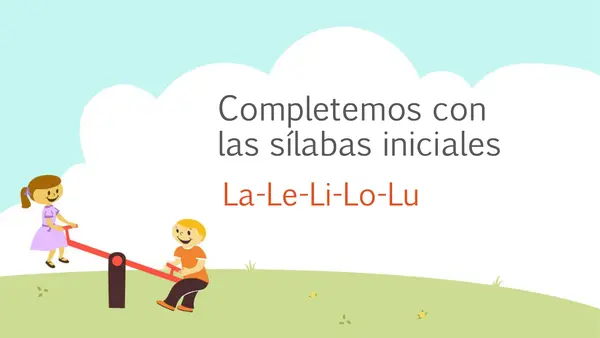Practica de lectura letra L
