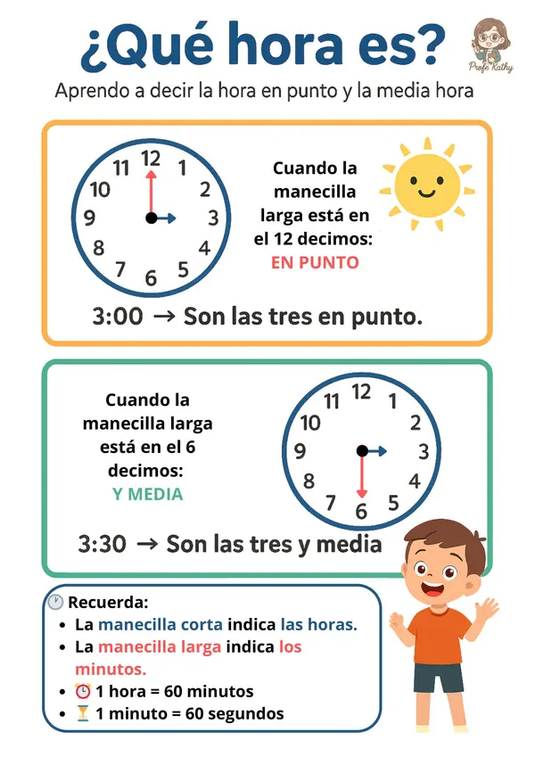 Relojes: análogo y digital