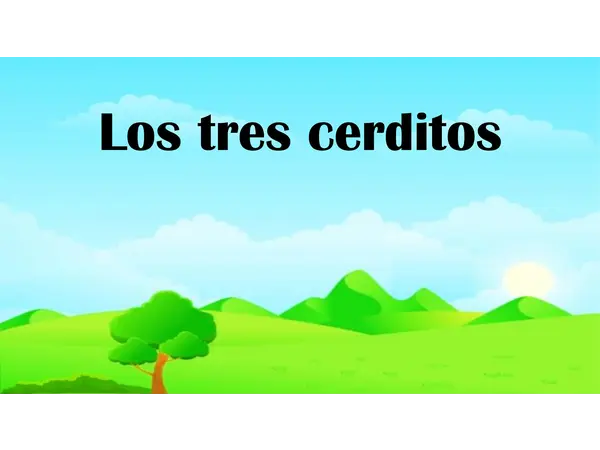 Cuento "Los tres cerditos"