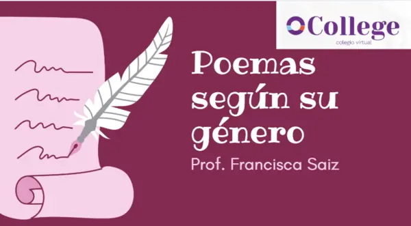 Poemas según su género