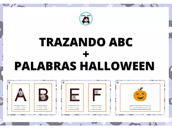 TRAZOS ABC - HALLOWEEN