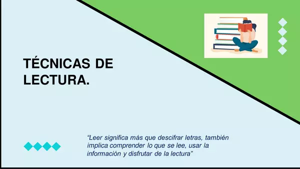 Técnicas de comprensión lectora