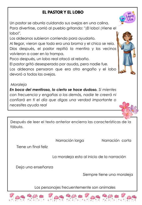 CUADERNILLO DE REPASO 4° grado