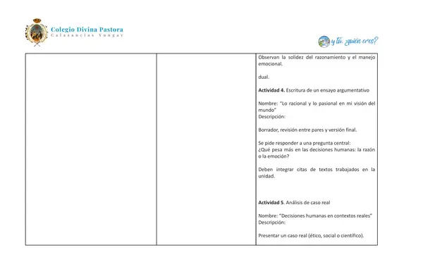 Planificación cuarto medio lenguaje y comunicación