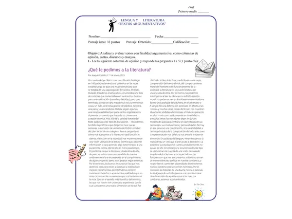 Texto  argumentativos