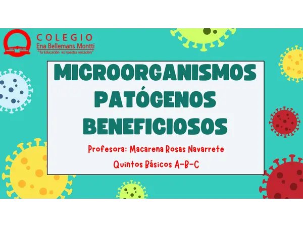 MICROORGANISMOS PATÓGENOS BENEFICIOSOS