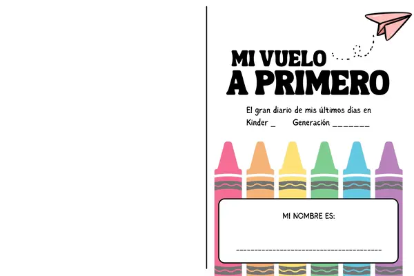 Mi diario de kinder