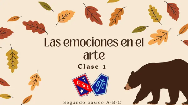 Emociones en el arte. 2° Básico.