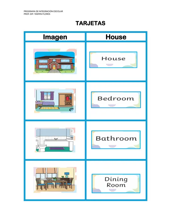 "LA CASA" EN INGLES