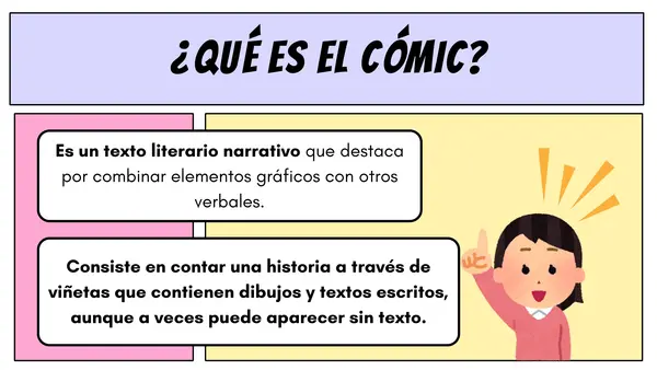 ¿Qué es el cómic? + ejemplos
