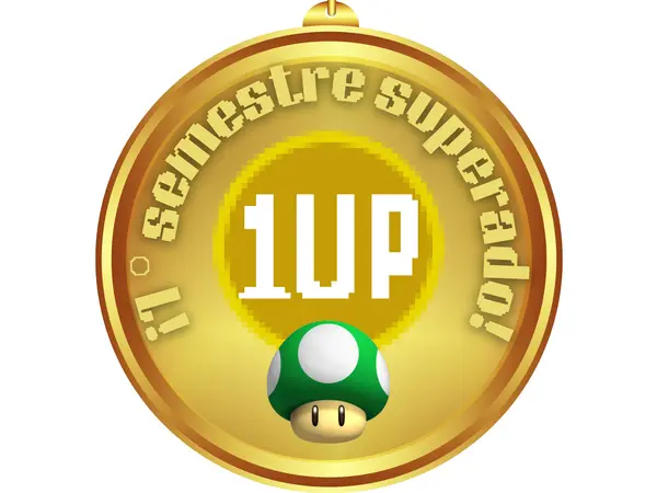 🎖️ Pack de Medallas Gamificadas: ¡1° Semestre Superado! (Estilo Super Mario)