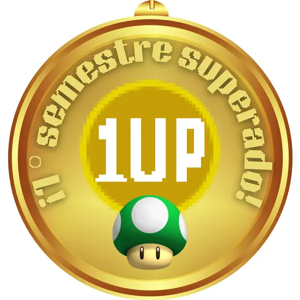 🎖️ Pack de Medallas Gamificadas: ¡1° Semestre Superado! (Estilo Super Mario)