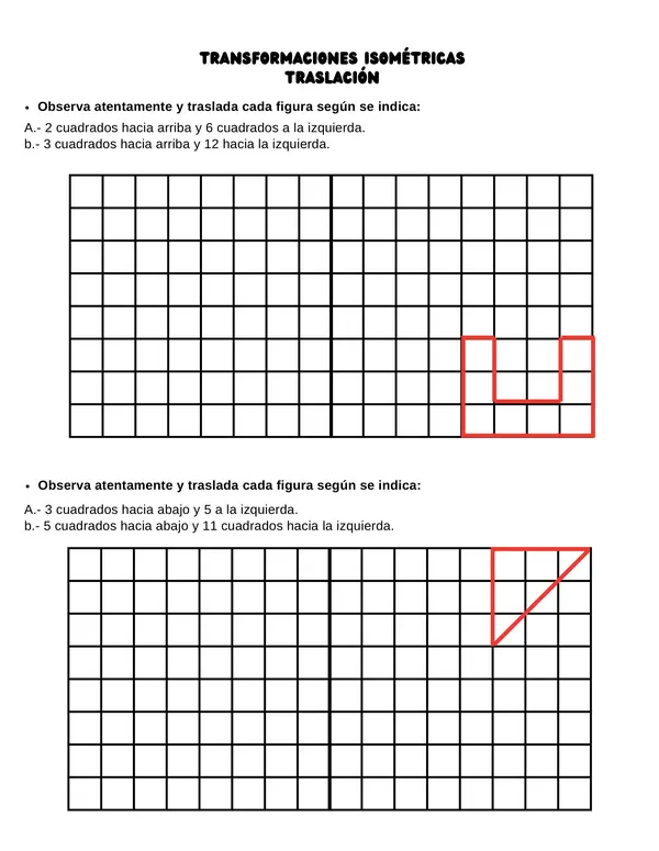 TRASLACIÓN Y REFLEXIÓN
