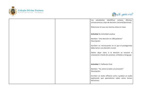 Planificación cuarto medio lenguaje y comunicación