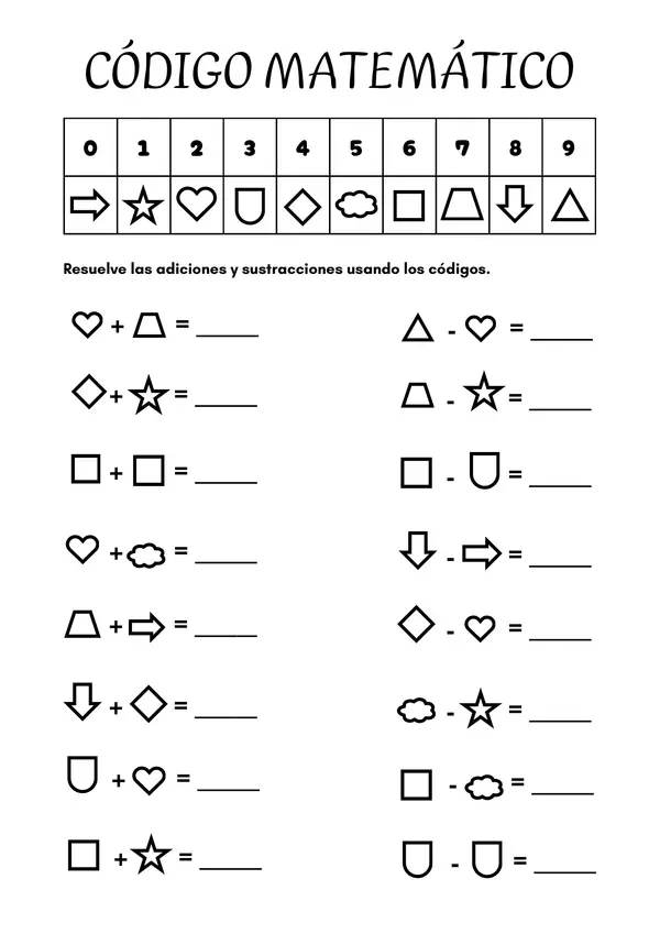 CÓDIGO MATEMÁTICO: CÓDIGO SECRETO