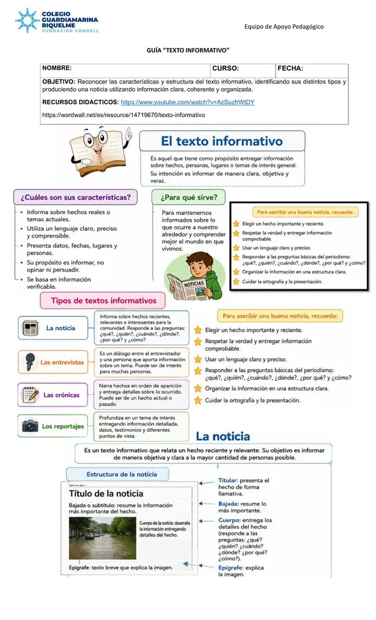 TEXTOS INFORMATIVOS 
