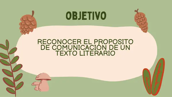 Textos Literarios: "El Cuento y la Fábula"